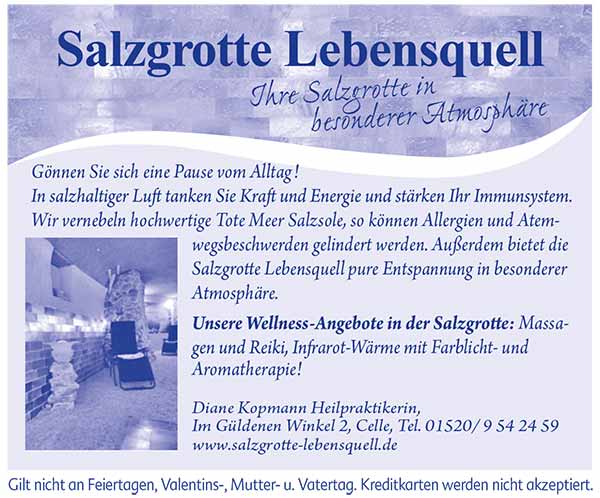 Salzgrotte Lebensquell