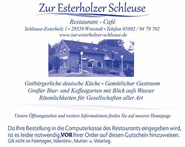 Zur Esterholzer Schleuse