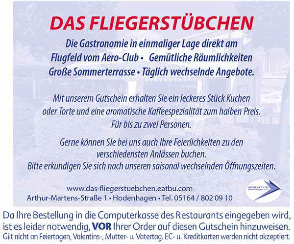 Das Fliegerstübchen
