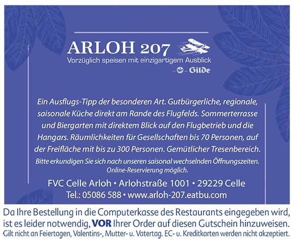 Restaurant Arloh 207