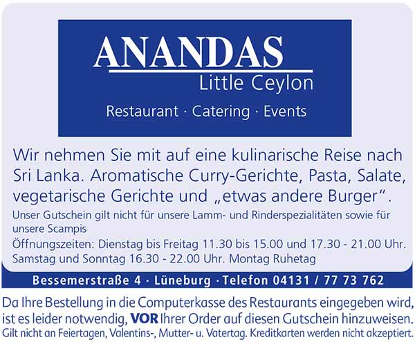 Anandas Little Ceylon