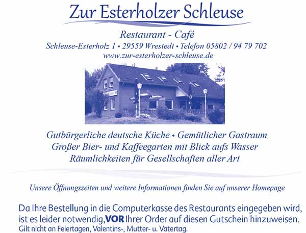Zur Esterholzer Schleuse
