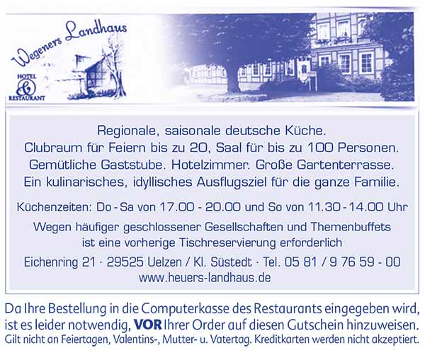 Wegeners Landhaus