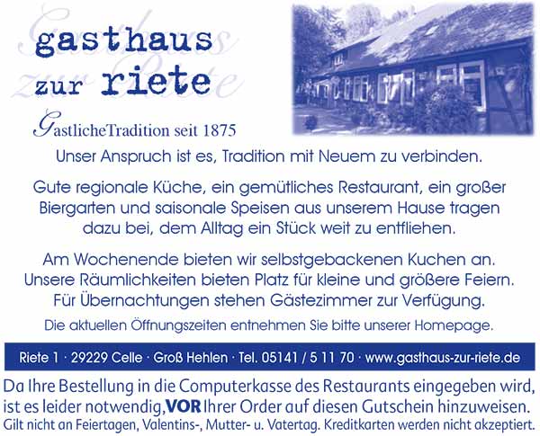 Gasthaus Zur Riete