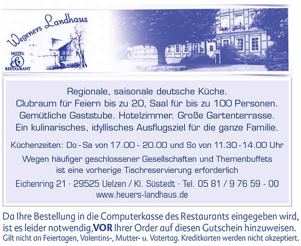 Wegeners Landhaus