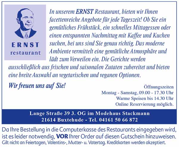 ERNST Restaurant