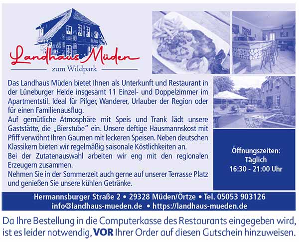 Landhaus Müden