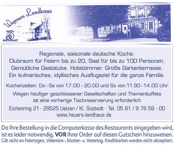 Wegeners Landhaus